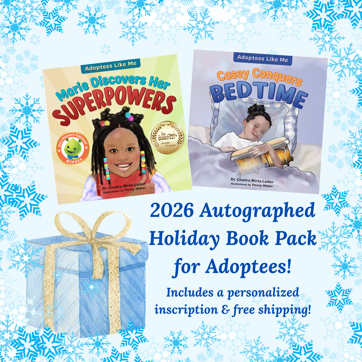 Autographed Holiday Book Pack for Adoptees!